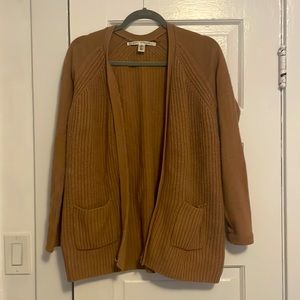Brown knit sweater